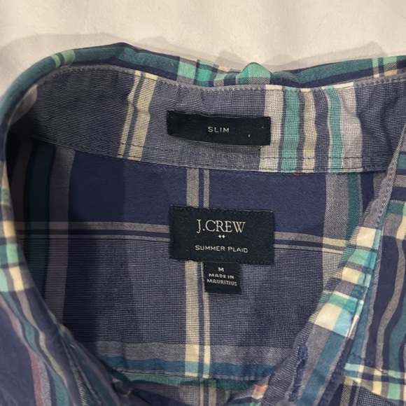 J. Crew *extra slim* summer plaid shirt - Picture 2 of 5